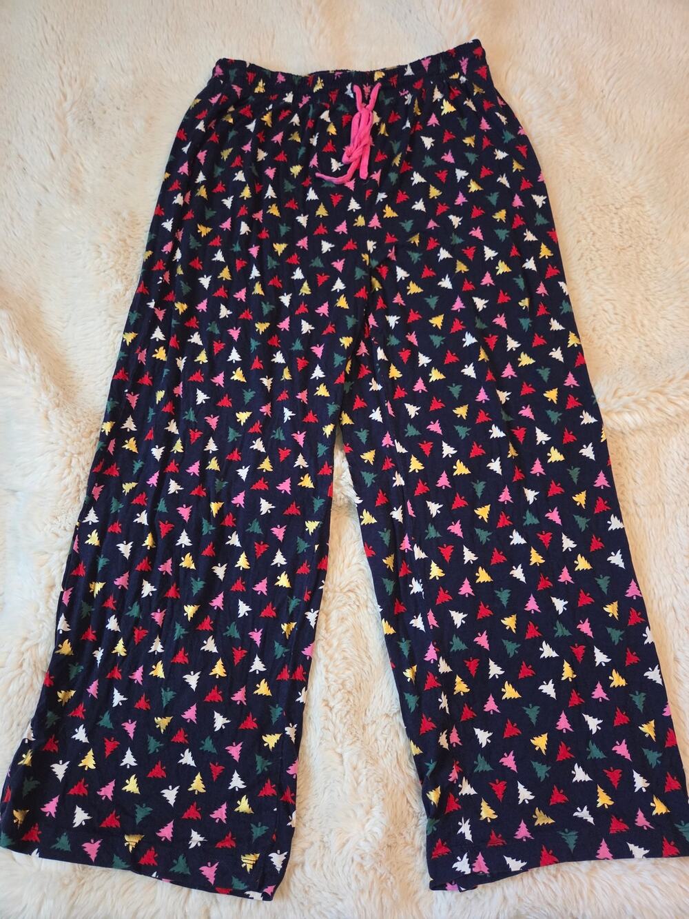Live well sleep all over mini Christmas tree pajama pants